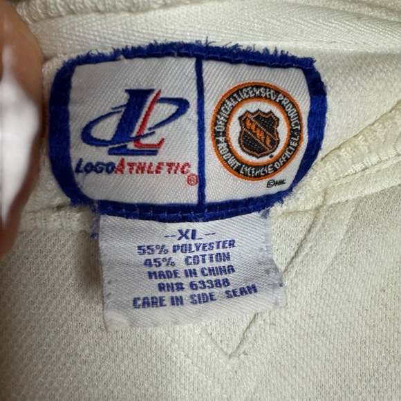 Logo Athletic Washington Capitals Men's Vintage Crewneck Sweatshirt 90s Size XL - Picture 7 of 8